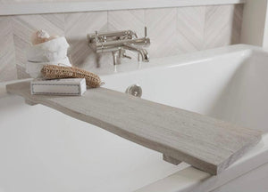 Grey Wood Bath Board
