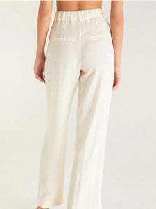 Lucy Airy Pant in Adobe White by Z SUPPLY