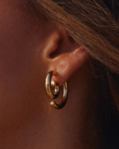 The Shell Beach Earrings in Gold by SIVAN x LUV AJ