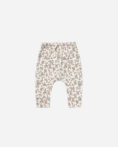 Drawstring Pant in Meadow by QUINCY MAE