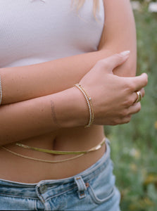 Medium Daisy Link Bracelet by LILI CLASPE