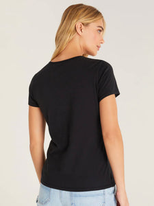 The Classic Tee in Black by Z SUPPLY