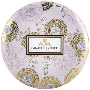 Panjore Lychee 3 Wick Tin by VOLUSPA