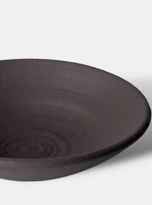 Cera Decorative Plate in Cedar Brown by SHOP JITANA