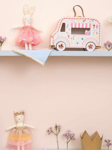 Ice Cream Van Bunny Mini Suitcase Doll by MERI MERI