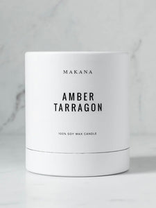 Amber Tarragon Classic Candle by MAKANA