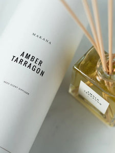 Amber Tarragon Reed Diffuser by MAKANA