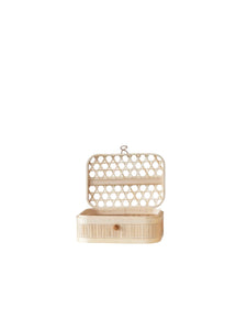 Small Hand-Woven Bamboo Box