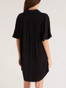 Jayce Mini Dress in Black by Z SUPPLY
