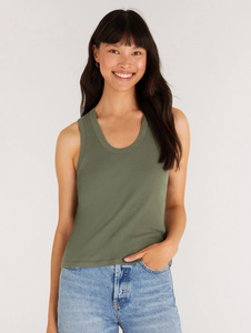 Sirena Rib Tank in Forest by Z SUPPLY